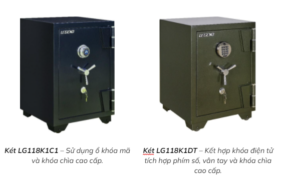 Chọn mua két bạc từ thương hiệu uy tín