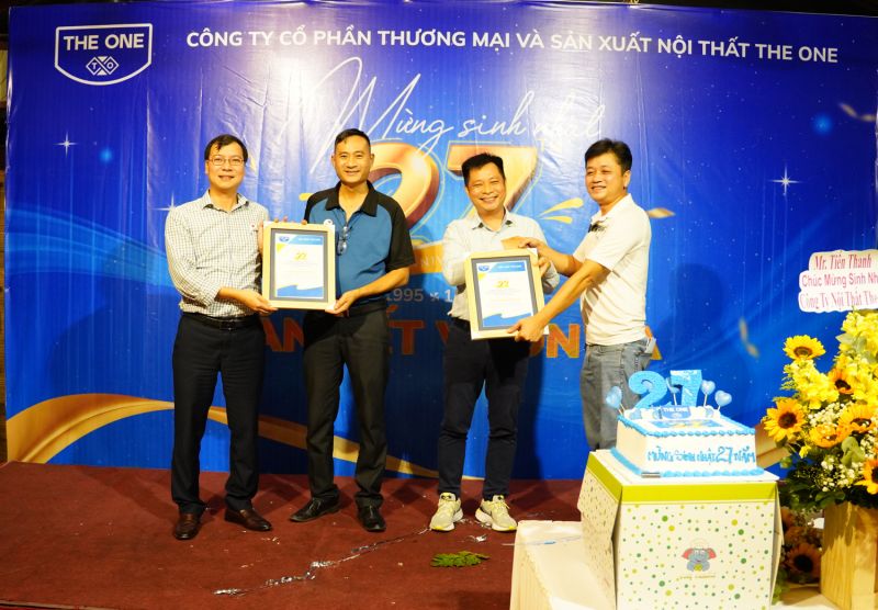 Kỷ niệm 27 năm thành lập Nội thất The One - Gắn kết vươn xa